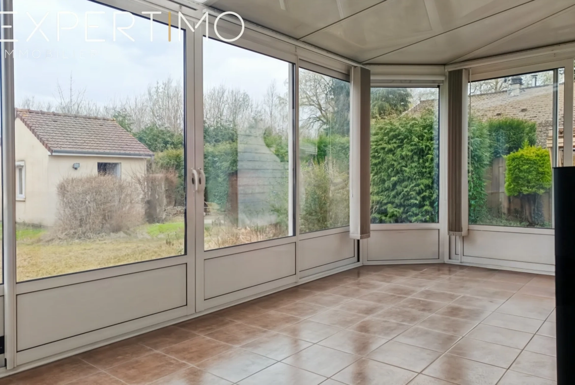 Maison à vendre à Quend - Charmante maison avec jardin, véranda et dépendance 