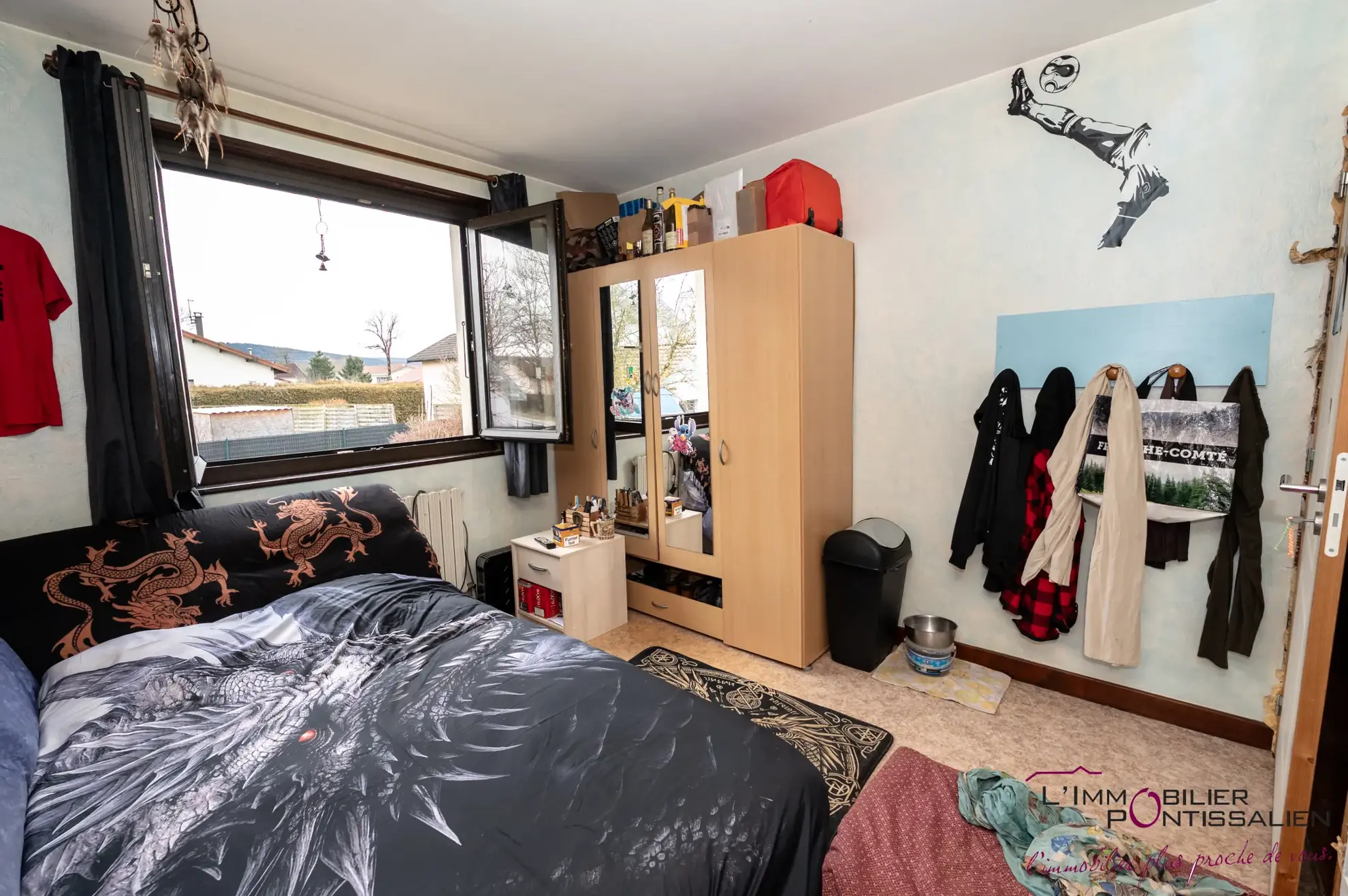 Maison familiale à La Riviere Drugeon proche Pontarlier avec terrain clos et garage 