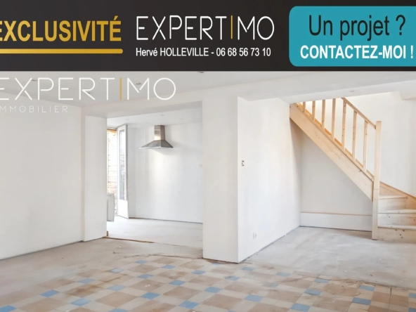 Maison rénovée de 48 m² avec terrasse en plein centre de Rue, Somme 