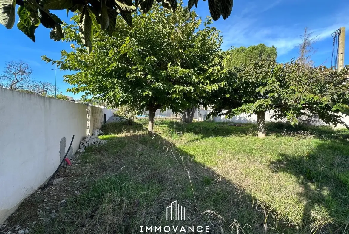 Terrain à bâtir de 460m² à Villeneuve-lès-Maguelone, proche Montpellier 