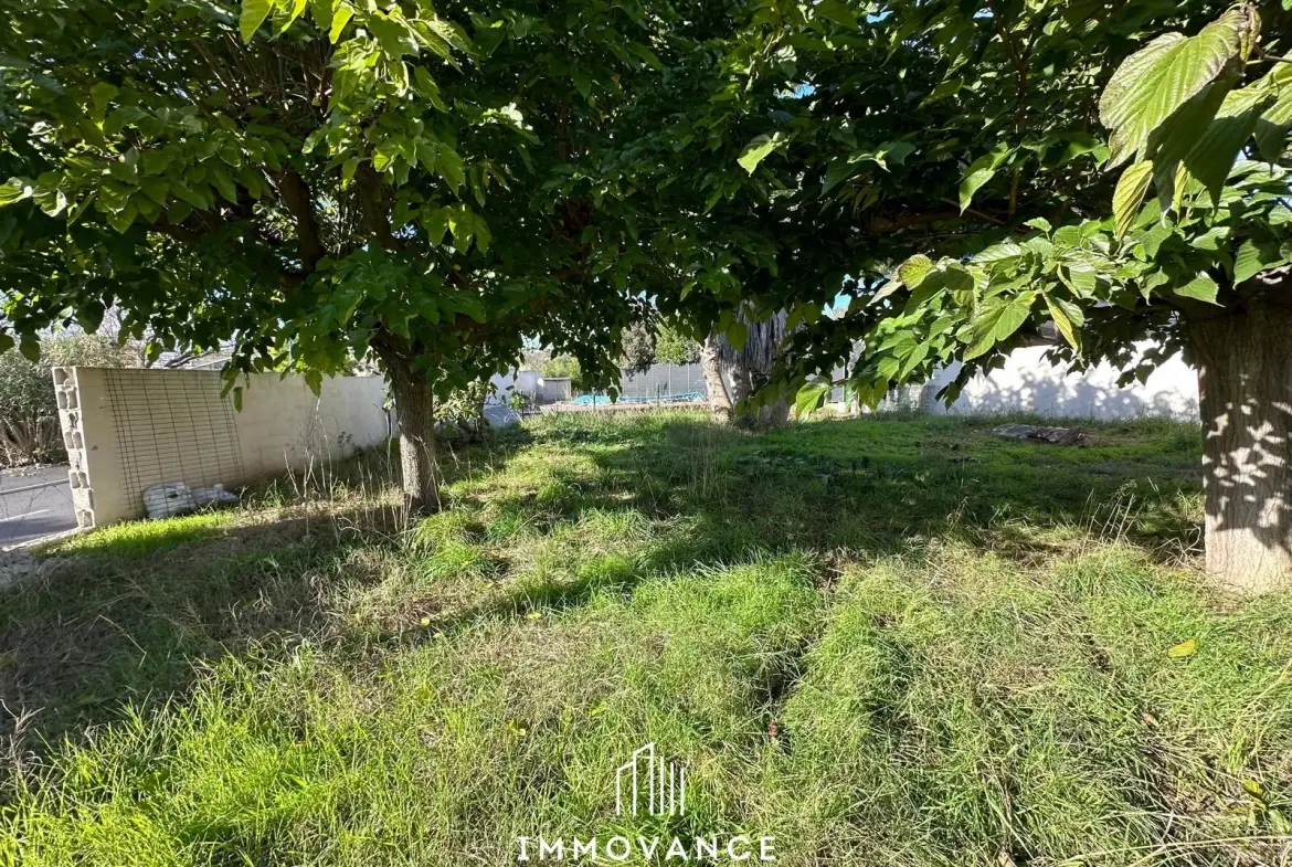 Terrain à bâtir de 460m² à Villeneuve-lès-Maguelone, proche Montpellier 