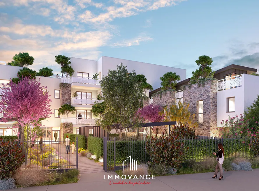 Appartement T2 de 50m² à Montpellier dans le quartier Millénaire avec parking 