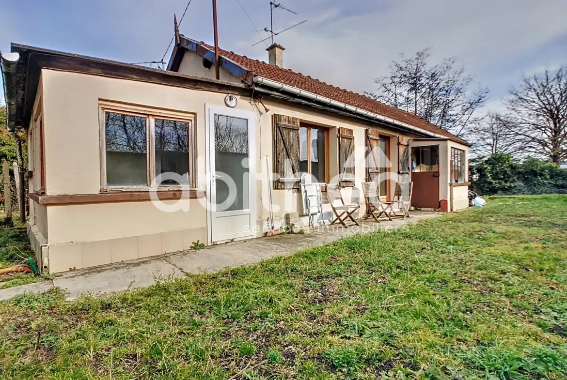 Maison à rénover de 55 m² avec grand terrain à Troyes – Opportunité d’investissement 