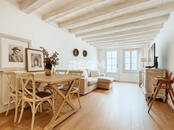 Bel appartement T3 rénové en rez-de-chaussée à Saumur - Centre-ville