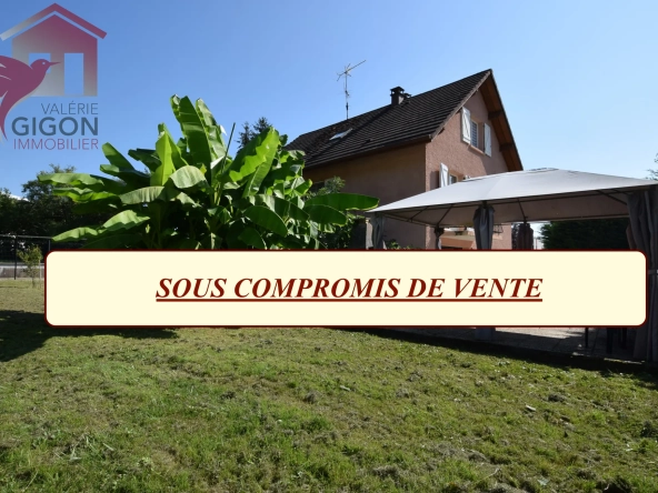 Belle maison familiale avec terrasse, balcon et terrain à Valentigney (25700)
