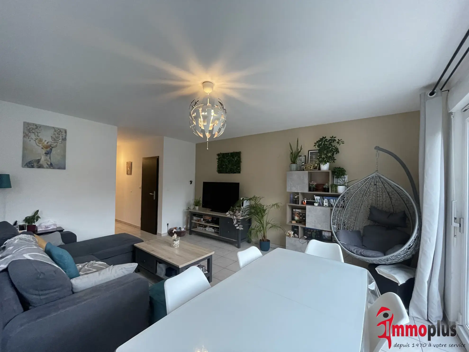 Maison mitoyenne à Pfastatt — 89,65 m², terrasse, jardin et parking privé 