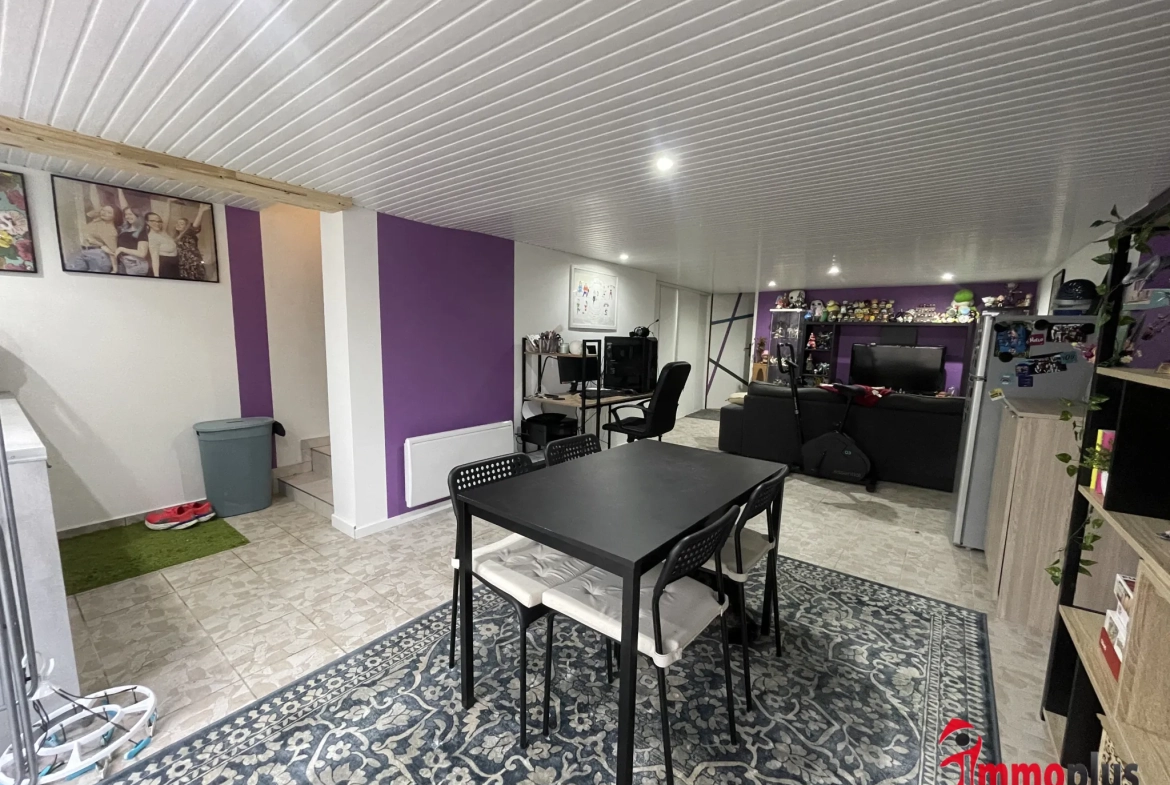 Maison mitoyenne à Pfastatt — 89,65 m², terrasse, jardin et parking privé 