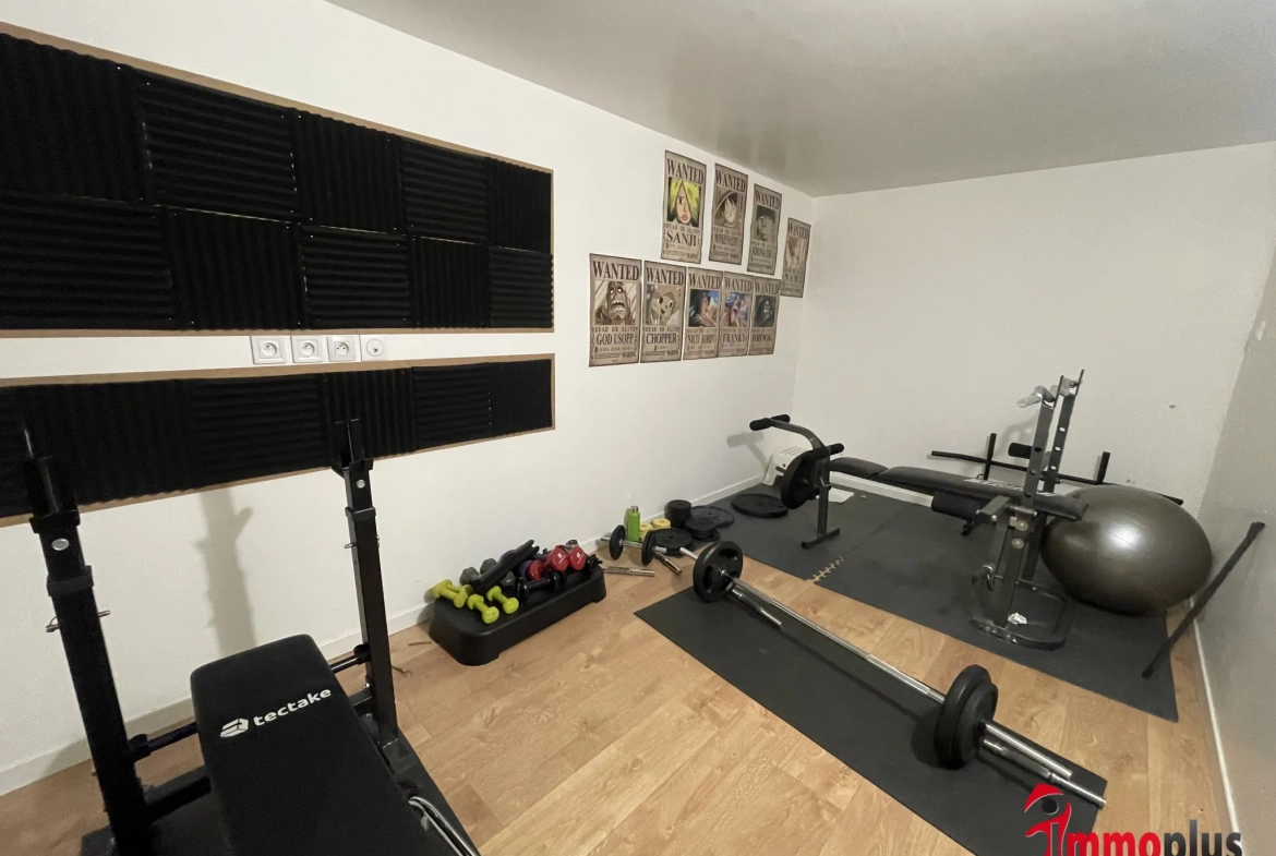 Maison mitoyenne à Pfastatt — 89,65 m², terrasse, jardin et parking privé 