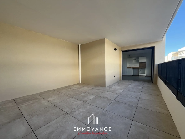Appartement neuf 2 pièces à Castelnau-Le-Lez avec terrasse et parking 