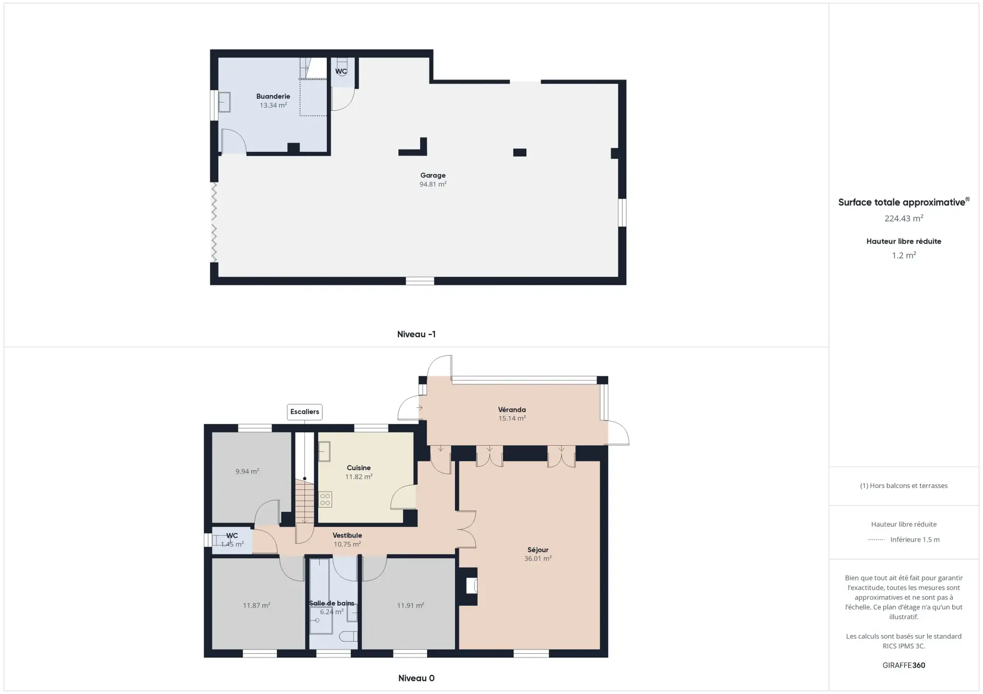 Belle maison de 127,7 m² avec terrain spacieux à Tintury 