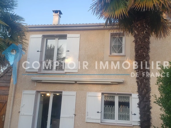 À vendre pavillon de 89 m² à Villabé, proche RER et écoles, jardin paysagé
