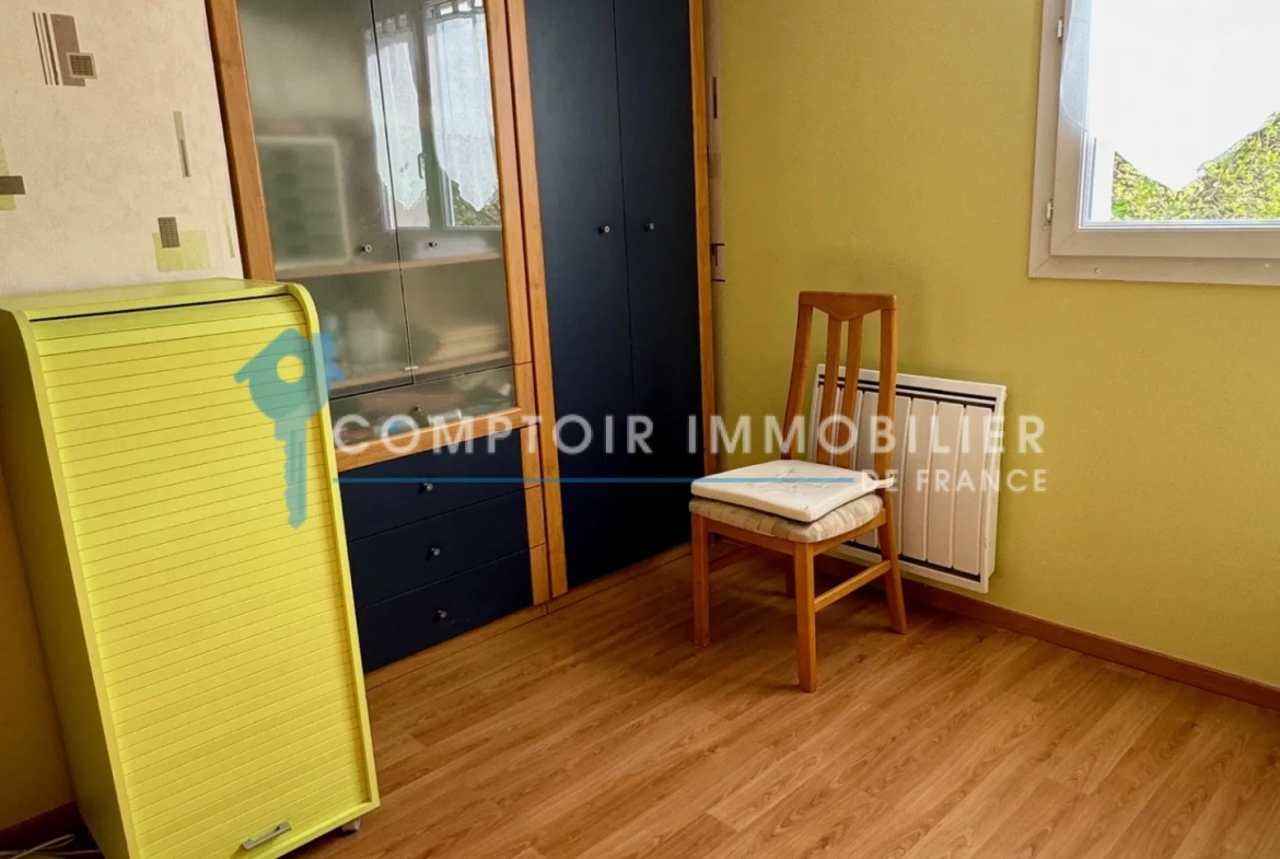 À vendre pavillon de 89 m² à Villabé, proche RER et écoles, jardin paysagé 