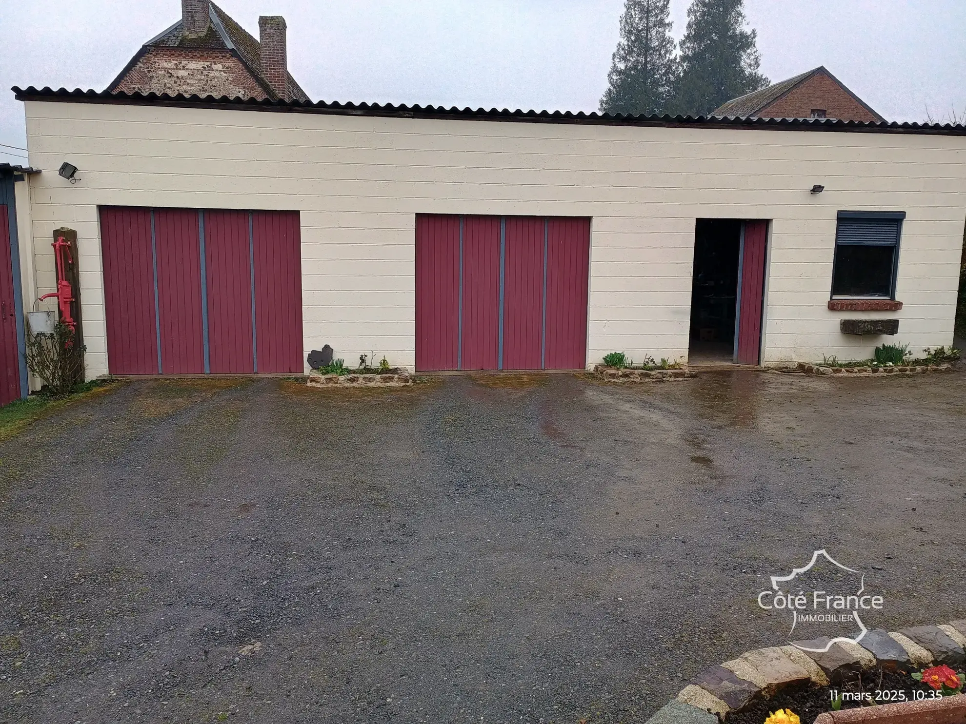 Maison individuelle avec terrain arboré et dépendances à Marfontaine, Aisne 