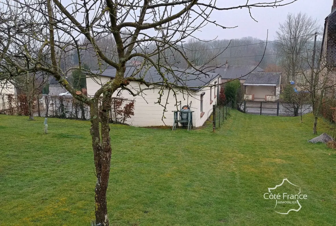 Maison individuelle avec terrain arboré et dépendances à Marfontaine, Aisne 