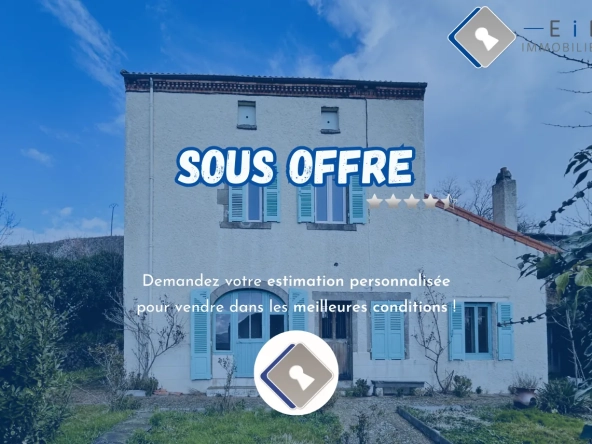 Maison à rénover de 88,77 m² à Pardines, proche d’Issoire, avec potentiel d’extension