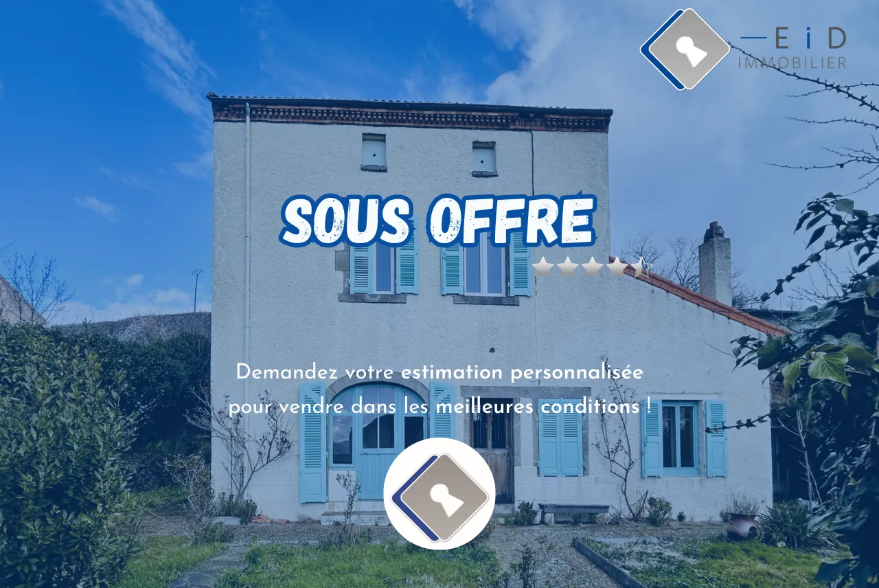 Maison à rénover de 88,77 m² à Pardines, proche d’Issoire, avec potentiel d’extension 
