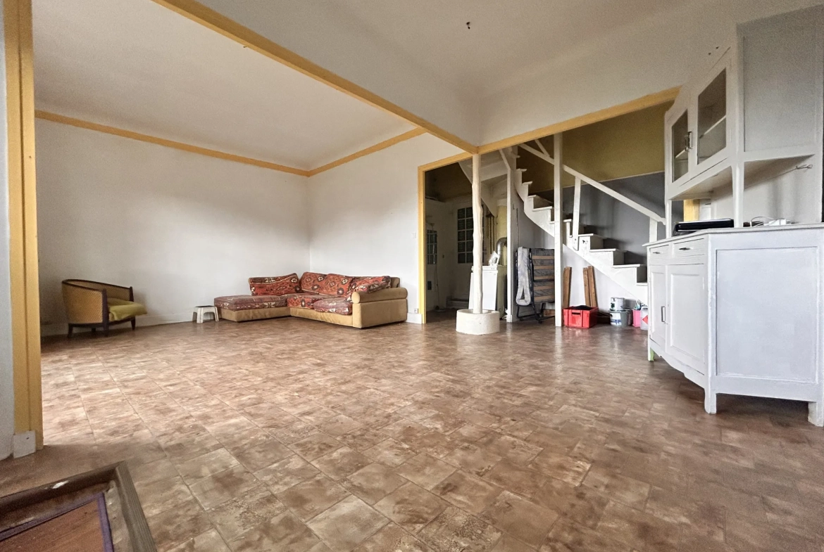 Maison à rénover de 88,77 m² à Pardines, proche d’Issoire, avec potentiel d’extension 