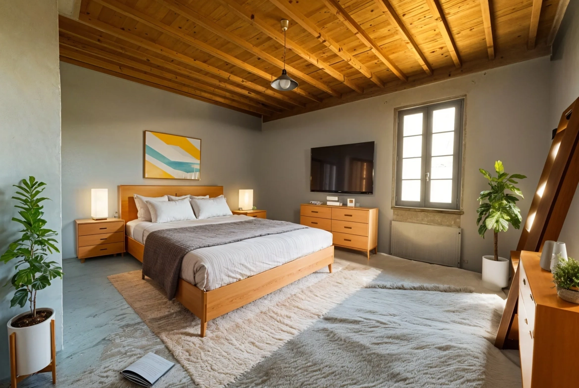 Duplex de charme de 150 m² à Sommières avec jardin et parking au cœur de l’hyper-centre 