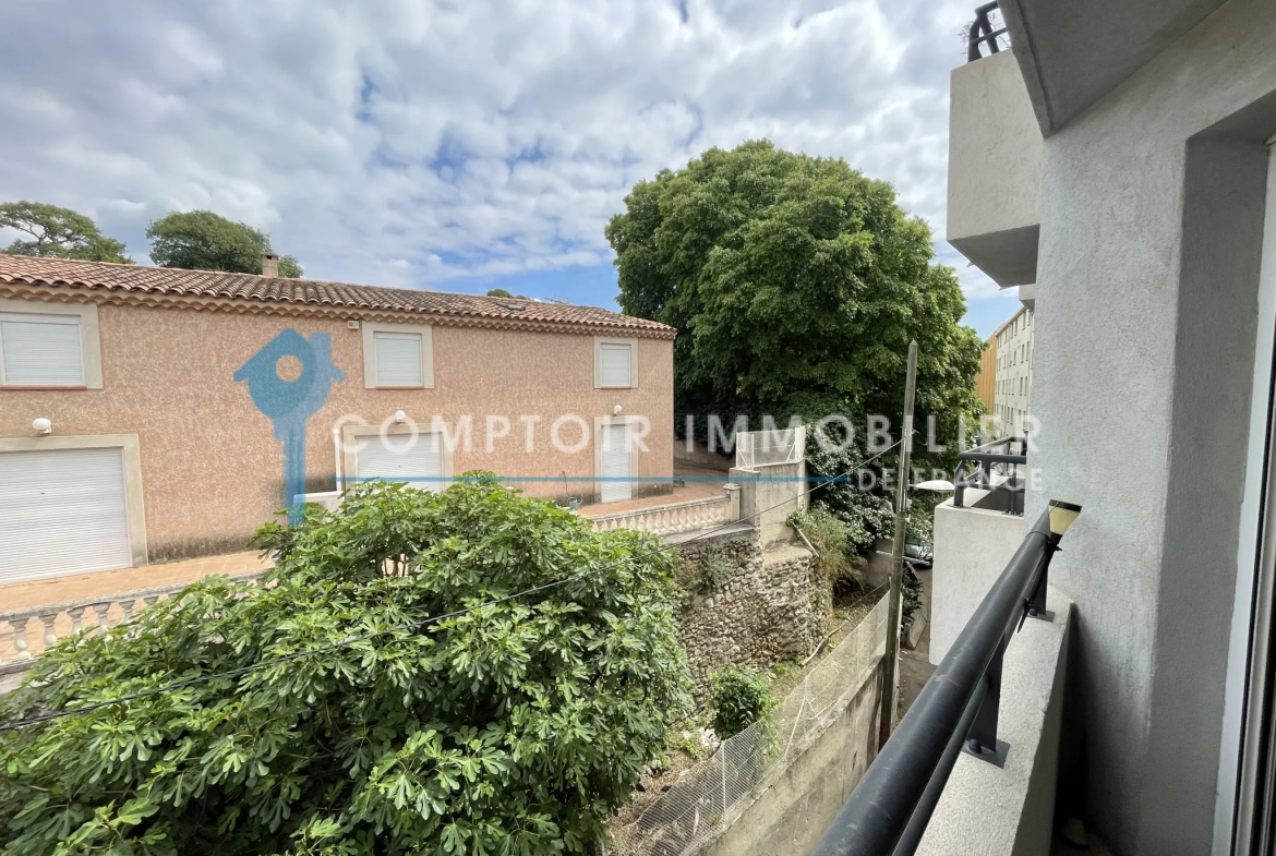Appartement T3 à Marseille 13004 avec balcon, parking privé et vue sur parc 