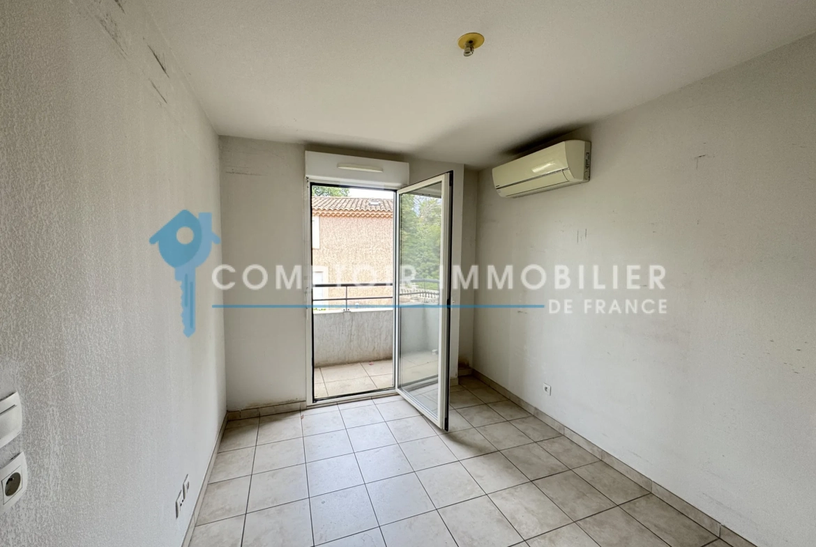 Appartement T3 à Marseille 13004 avec balcon, parking privé et vue sur parc 