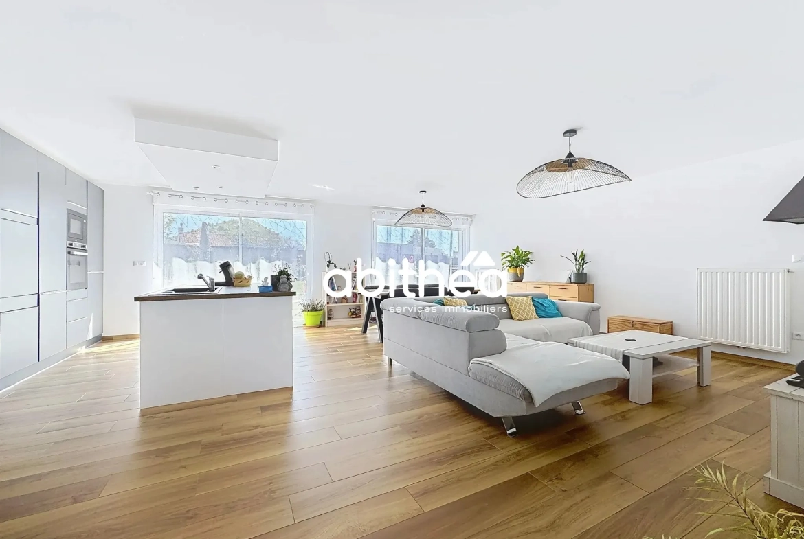 Maison 4 chambres de plain-pied à Vermelles – 120m² avec jardin et garage 