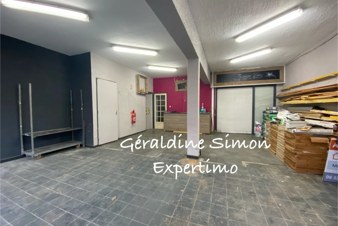 Maison à Lievin de 235 m² avec potentiel mixte et cour spacieuse 