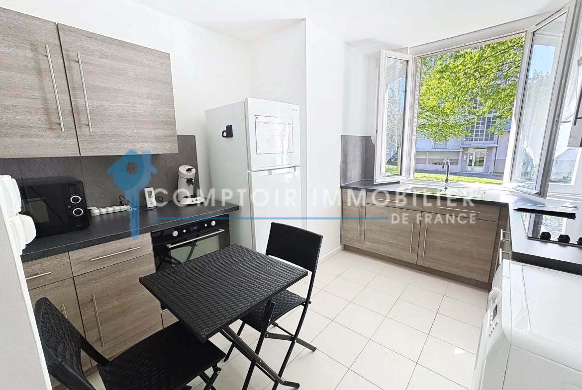 Appartement T2 rénové à Grenoble Eaux Claires - Idéal investissement ou primo-accédant 