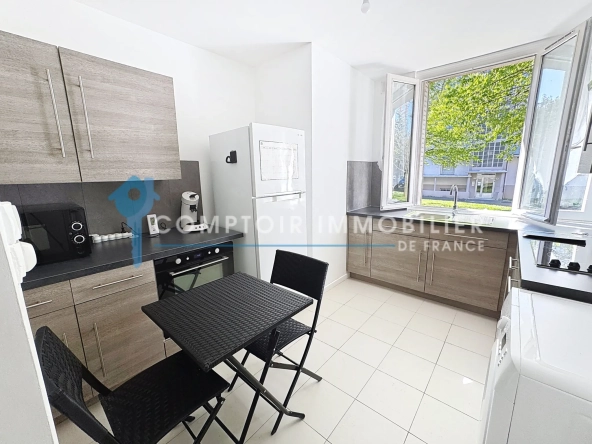 Appartement T2 rénové à Grenoble Eaux Claires - Idéal investissement ou primo-accédant 