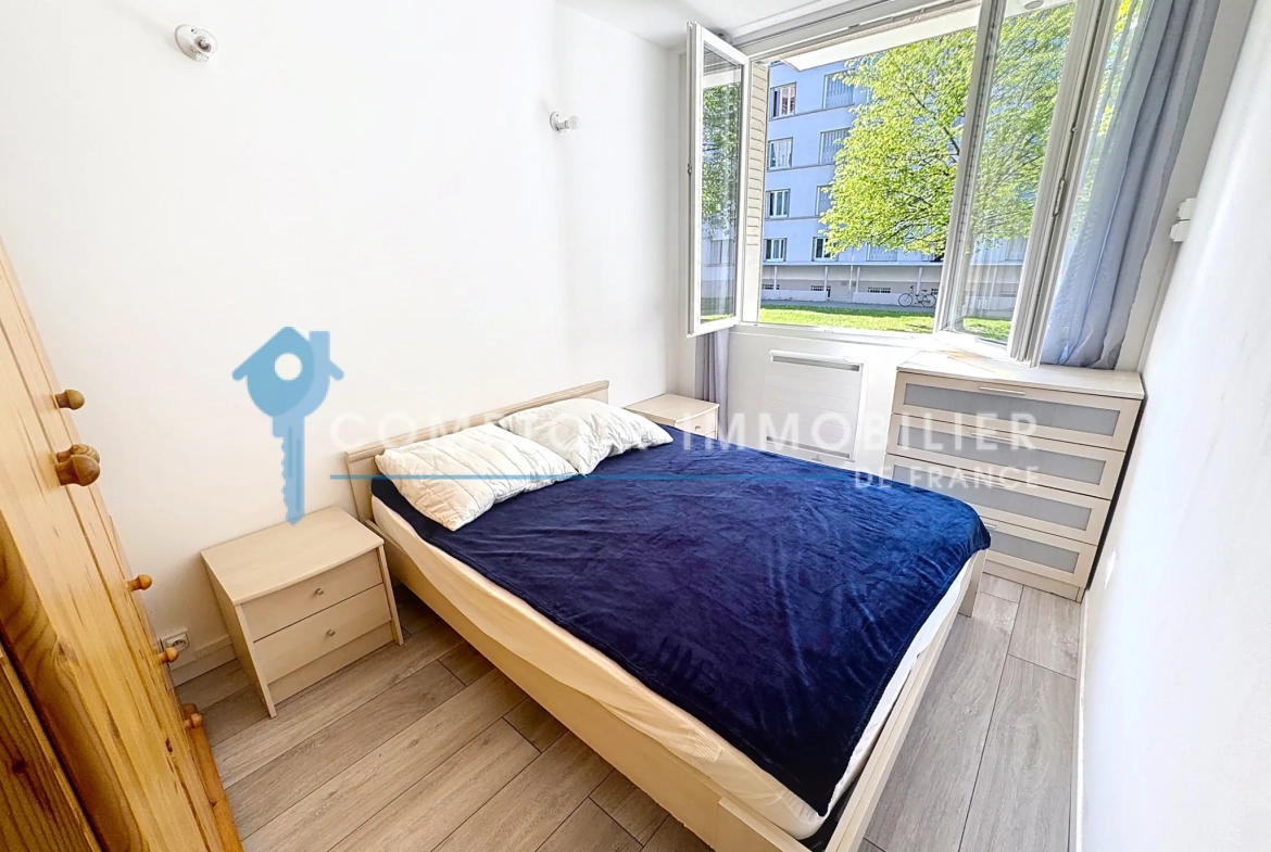 Appartement T2 rénové à Grenoble Eaux Claires - Idéal investissement ou primo-accédant 