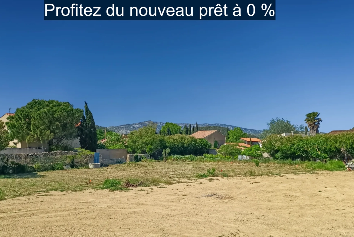 Terrain constructible de 342 m² avec vue à La Palme, proche de la mer 