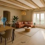 Maison de ville rénovée avec cour et grange à Vauvert