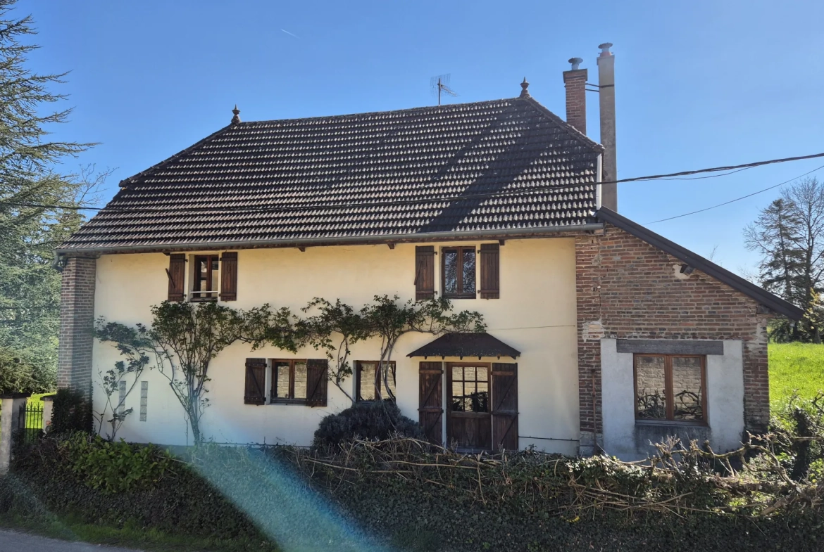 Maison traditionnelle à vendre à Chapelle-Voland avec dépendances et grand terrain 