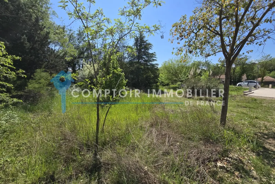Terrain viabilisé à Prades-le-Lez (34) – Opportunité à saisir 