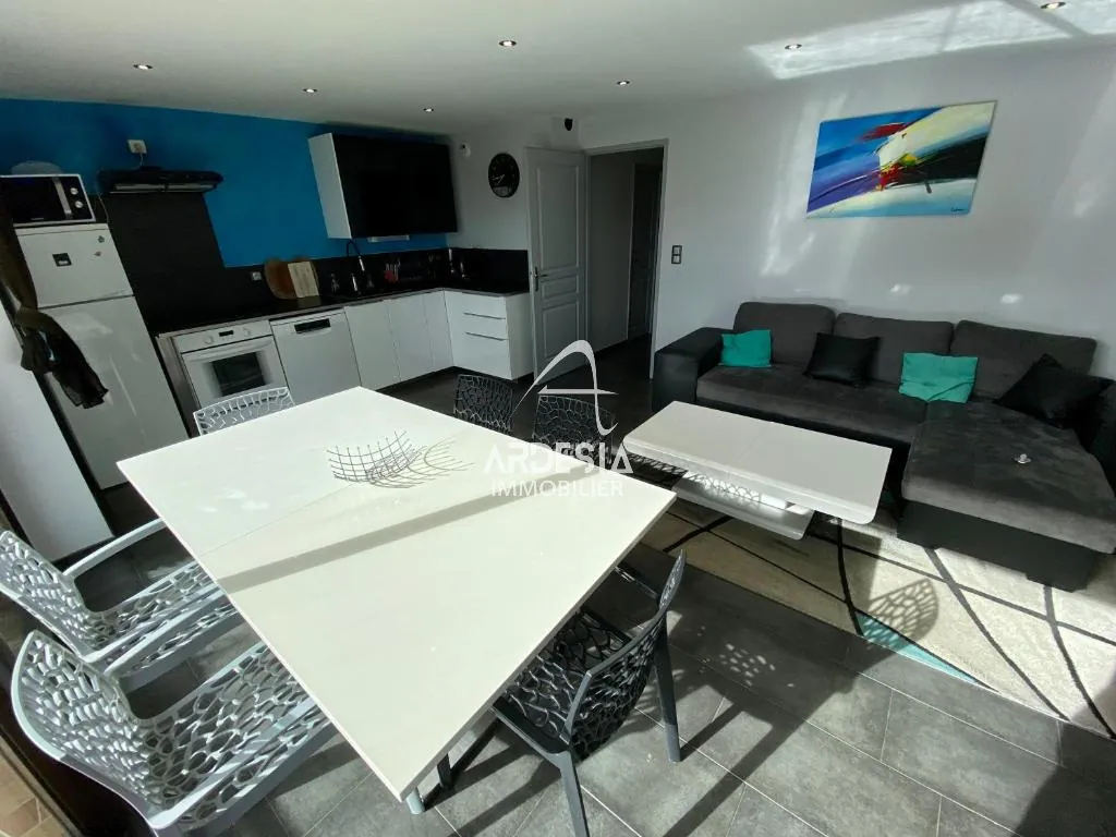 Magnifique appartement 3 pièces rénové au centre de Le Corbier 