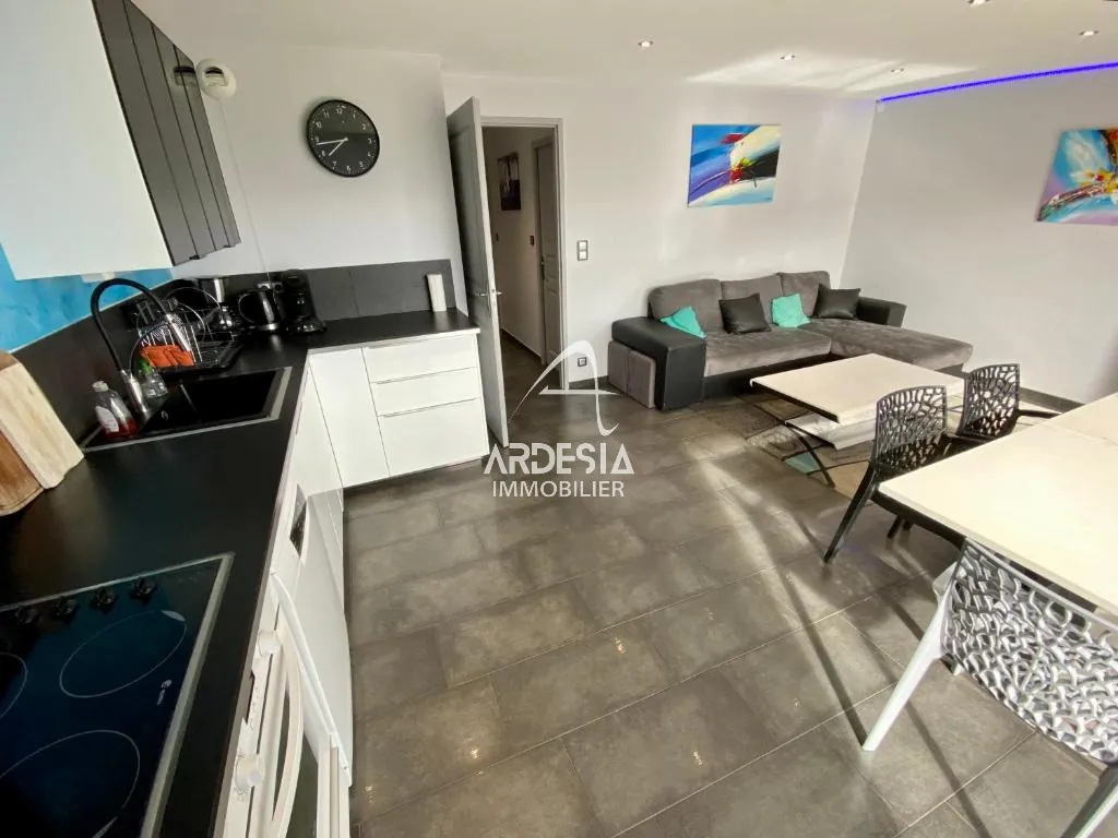 Magnifique appartement 3 pièces rénové au centre de Le Corbier 