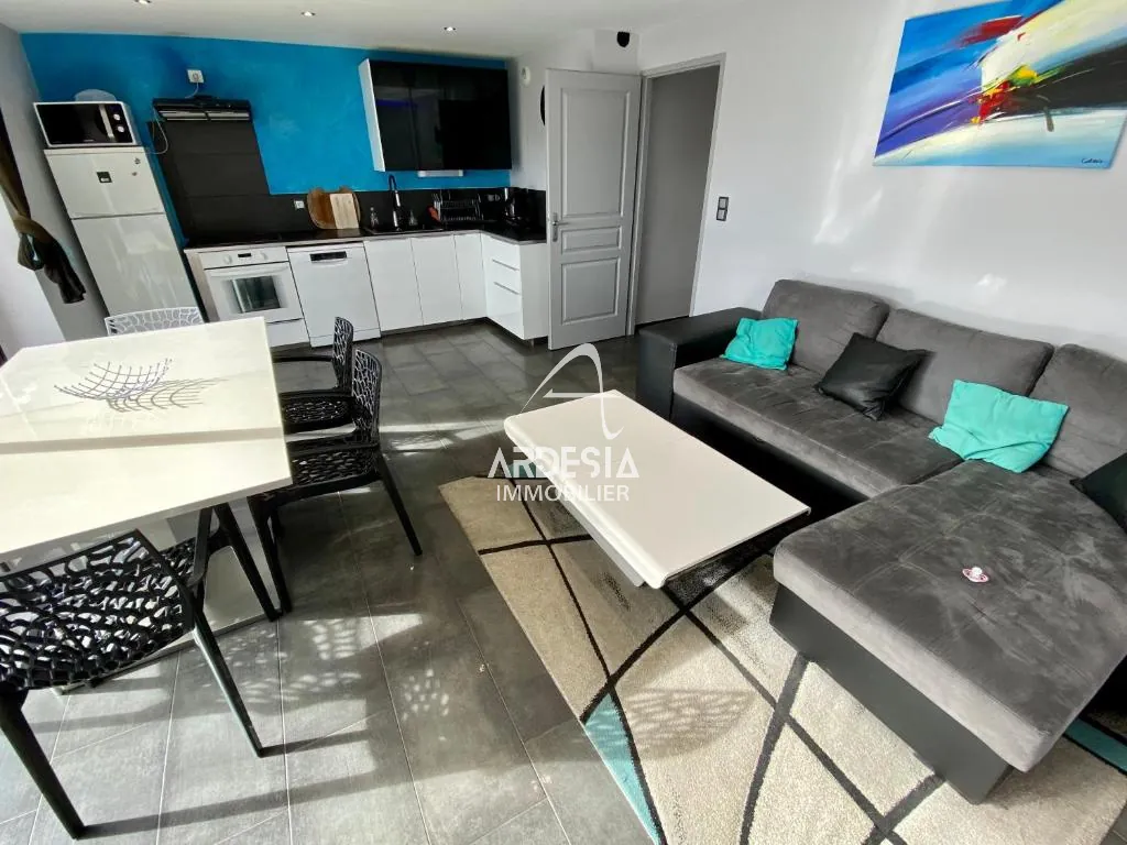 Magnifique appartement 3 pièces rénové au centre de Le Corbier 