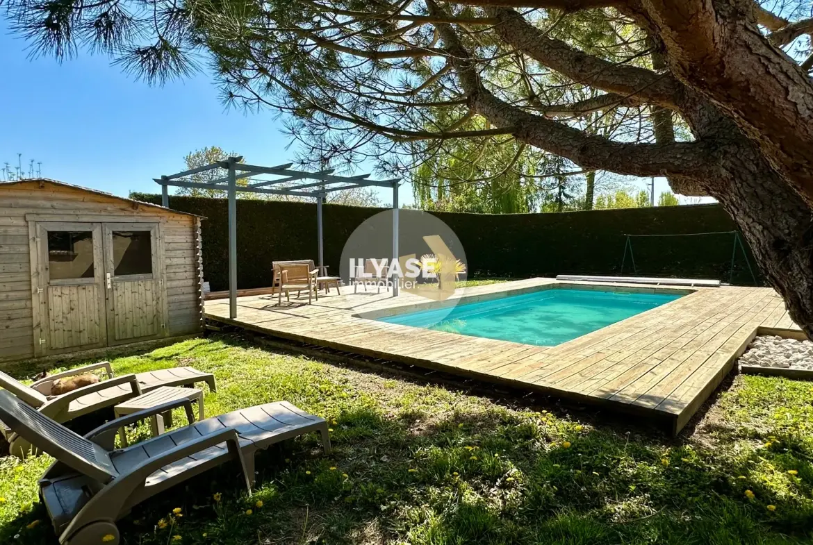 Maison 110 m² avec piscine et jardin à Saint-Didier-en-Bresse 