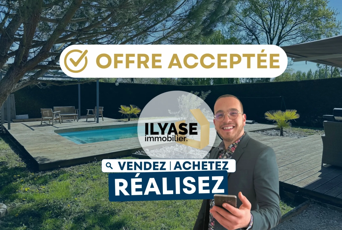 Maison 110 m² avec piscine et jardin à Saint-Didier-en-Bresse 