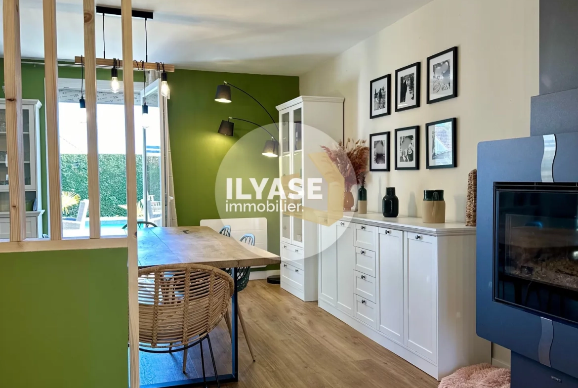 Maison 110 m² avec piscine et jardin à Saint-Didier-en-Bresse 