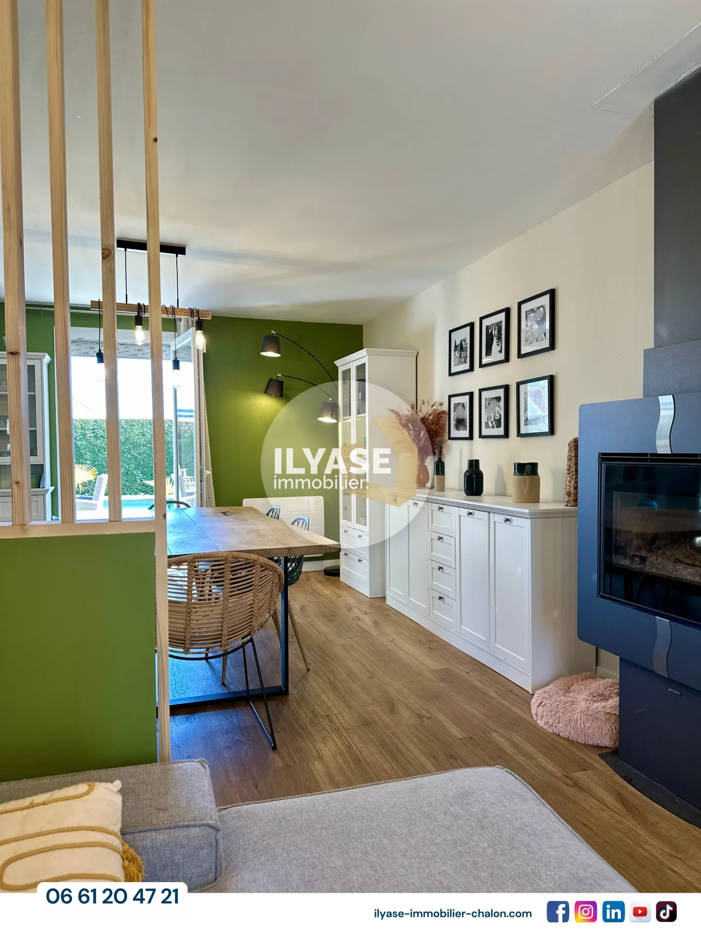 Maison 110 m² avec piscine et jardin à Saint-Didier-en-Bresse 