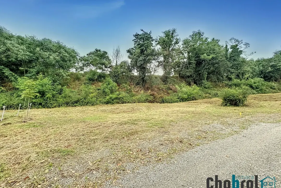 Terrain constructible de 526 m² à Fronton, centre-ville 