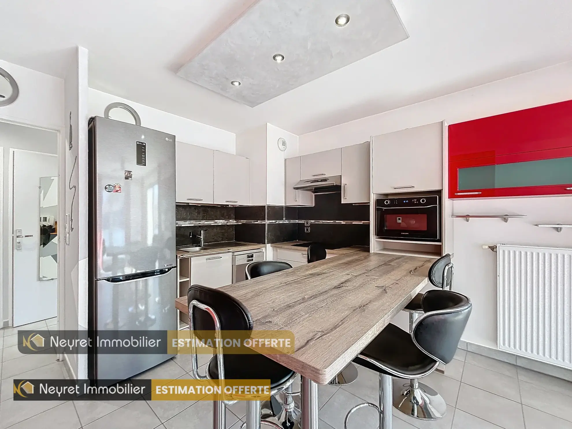 Appartement T3 lumineux de 55,84 m² à Saint-Fons avec parking et terrasse 
