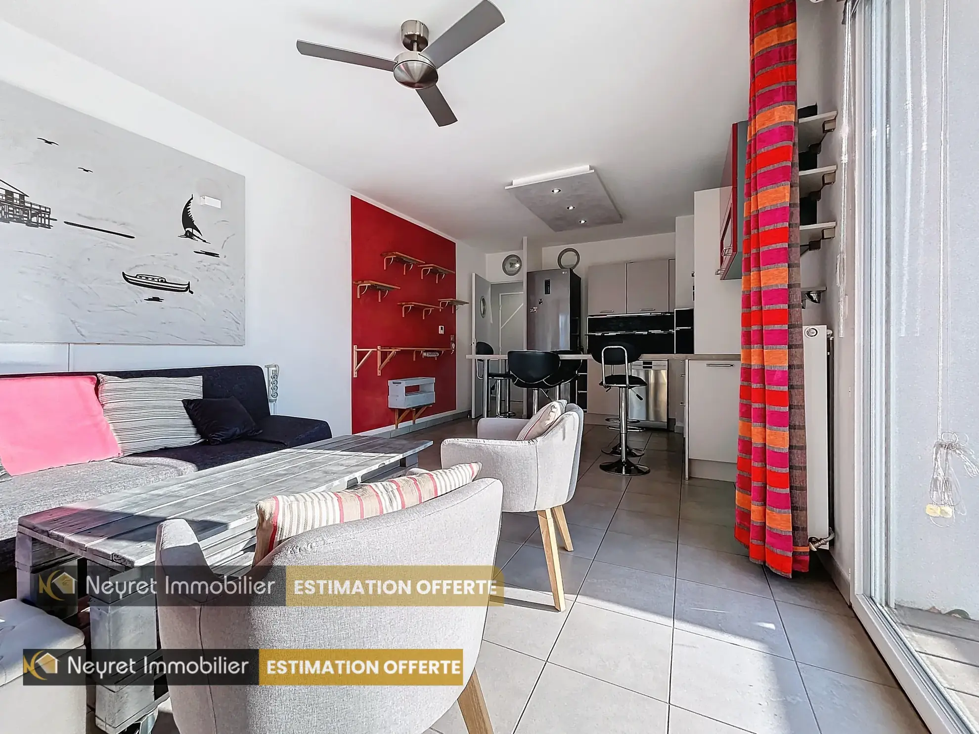 Appartement T3 lumineux de 55,84 m² à Saint-Fons avec parking et terrasse 