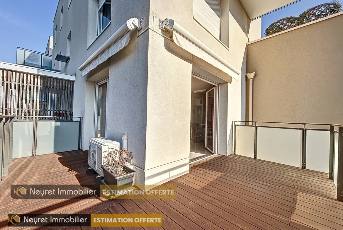 Appartement T3 lumineux de 55,84 m² à Saint-Fons avec parking et terrasse 