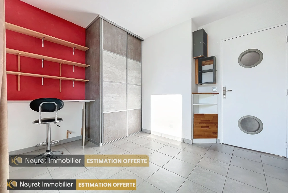 Appartement T3 lumineux de 55,84 m² à Saint-Fons avec parking et terrasse 