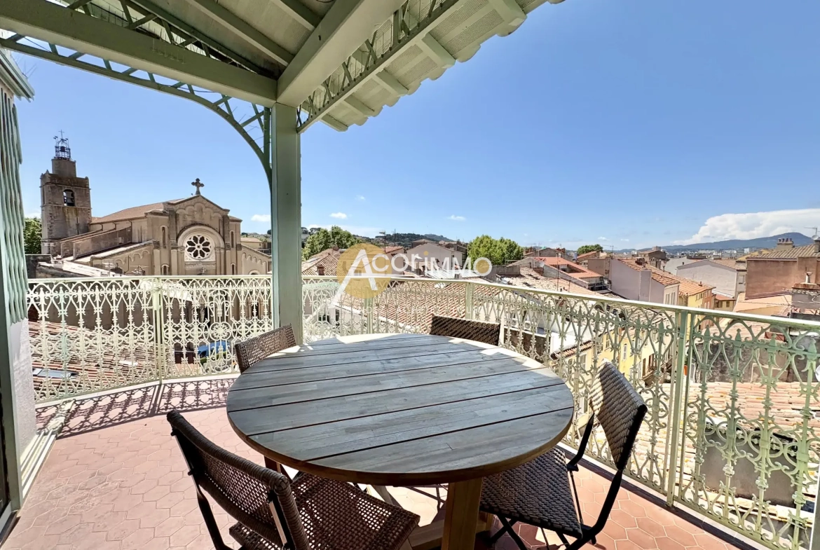 Appartement T2 avec terrasse et vue dégagée à La Seyne-sur-Mer 