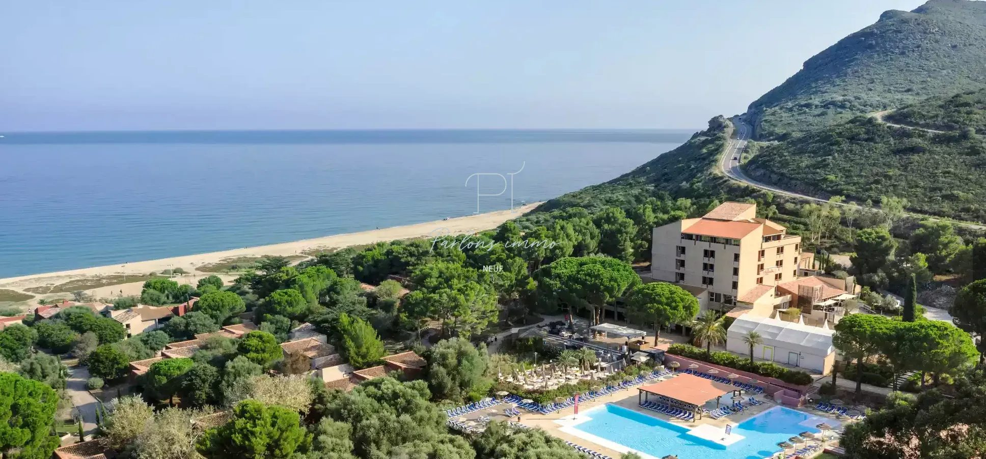 Investissement locatif en Corse – Appartement à Belgodère avec balcon et gestion clé en main 