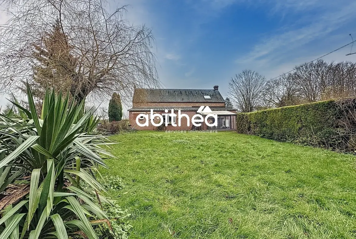 Maison individuelle 158 m² à Gommegnies avec jardin sans vis-à-vis 