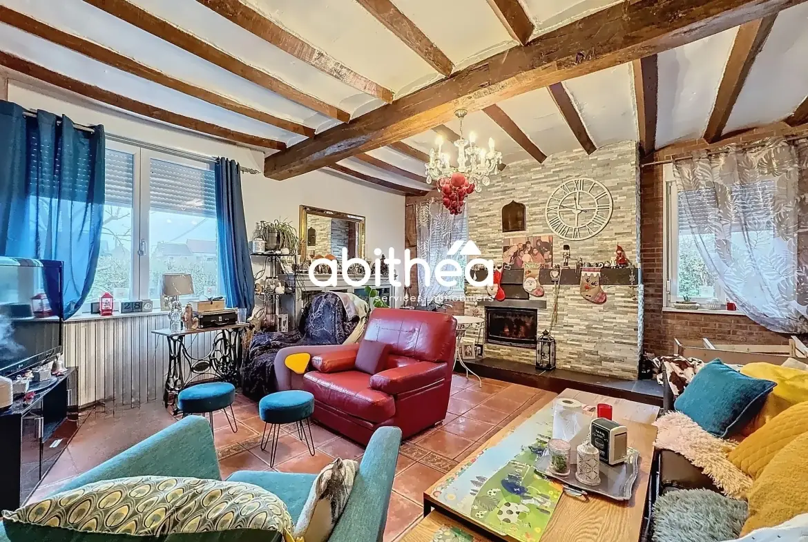 Maison individuelle 158 m² à Gommegnies avec jardin sans vis-à-vis 