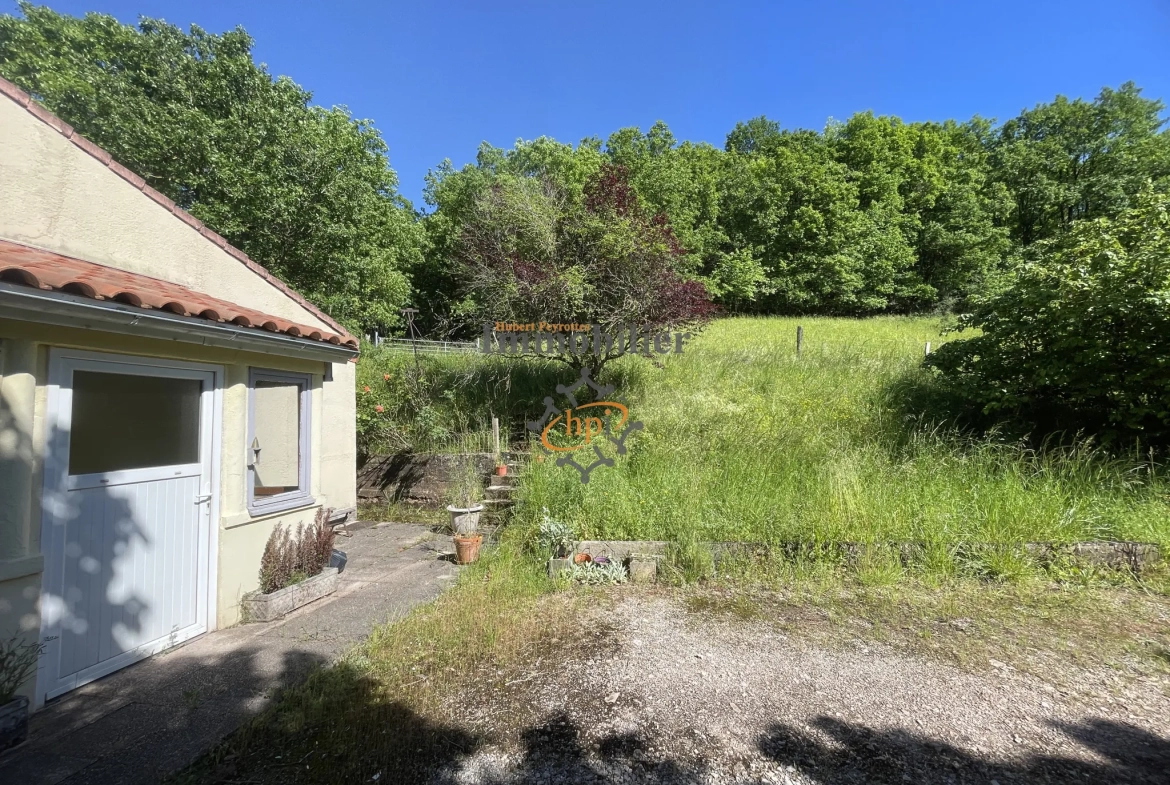 À vendre maison avec terrain à Saint Affrique, 70 m², proche ville 
